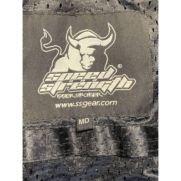 Speed & Strength Womens M Black Embroidered Hoodie Zip Killer Queen Thumb Holes - Picture 5 of 12